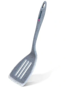 Fissman Slotted Turner Mauris Series Heat-Resistant Food-Grade Grey 32cm