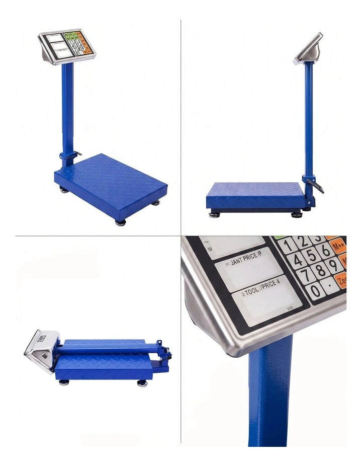 SOGA 150kg Digital Platform Scale - Blue image 2