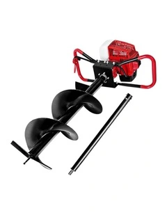 Giantz Post Hole Digger 300mm Petrol Drill Extension Auger Bits