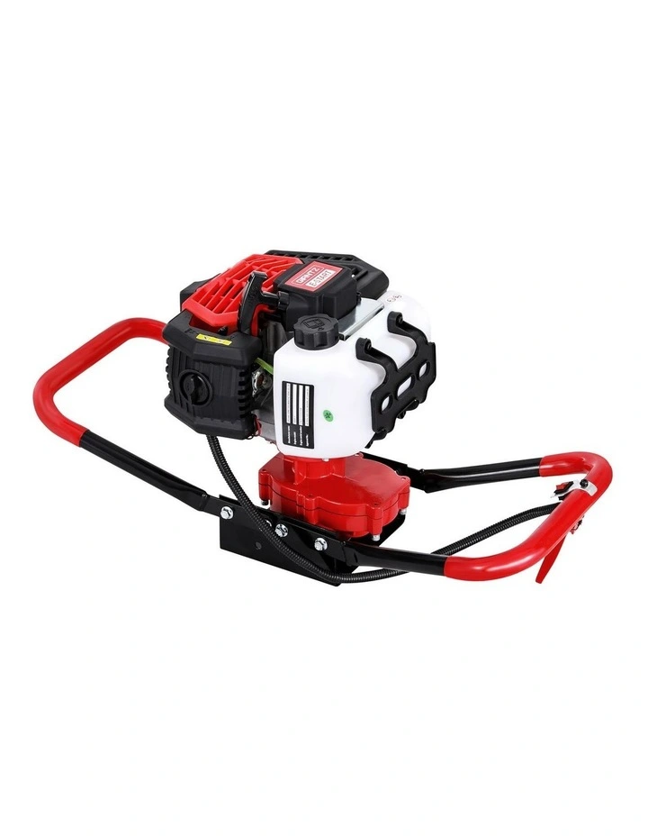 Giantz Post Hole Digger Motor Only Petrol Engine Red image 1