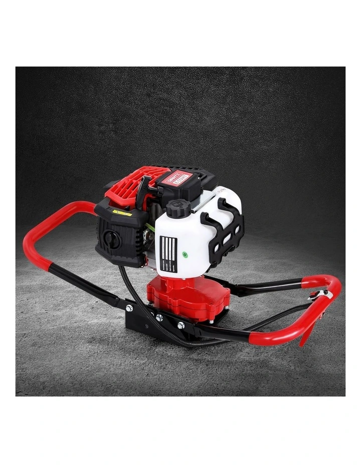 Giantz Post Hole Digger Motor Only Petrol Engine Red image 3