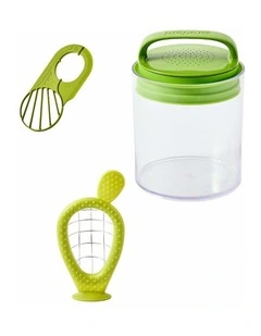 Prepara Avocado Cool Tool   Avocado Cuber   Evak Gauc-Saver
