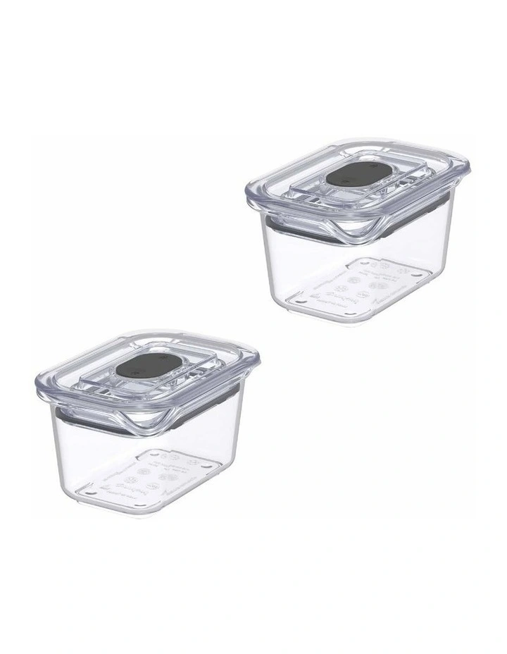 Prepara LatchLok Click Rectangular Container - 220ml - 2 Pack image 1