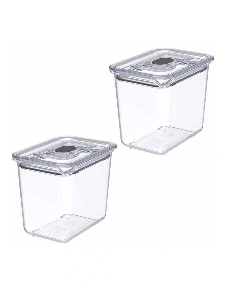 Prepara Latchlok Click Rectangular Container  - 990ml - 2 Pack image 1