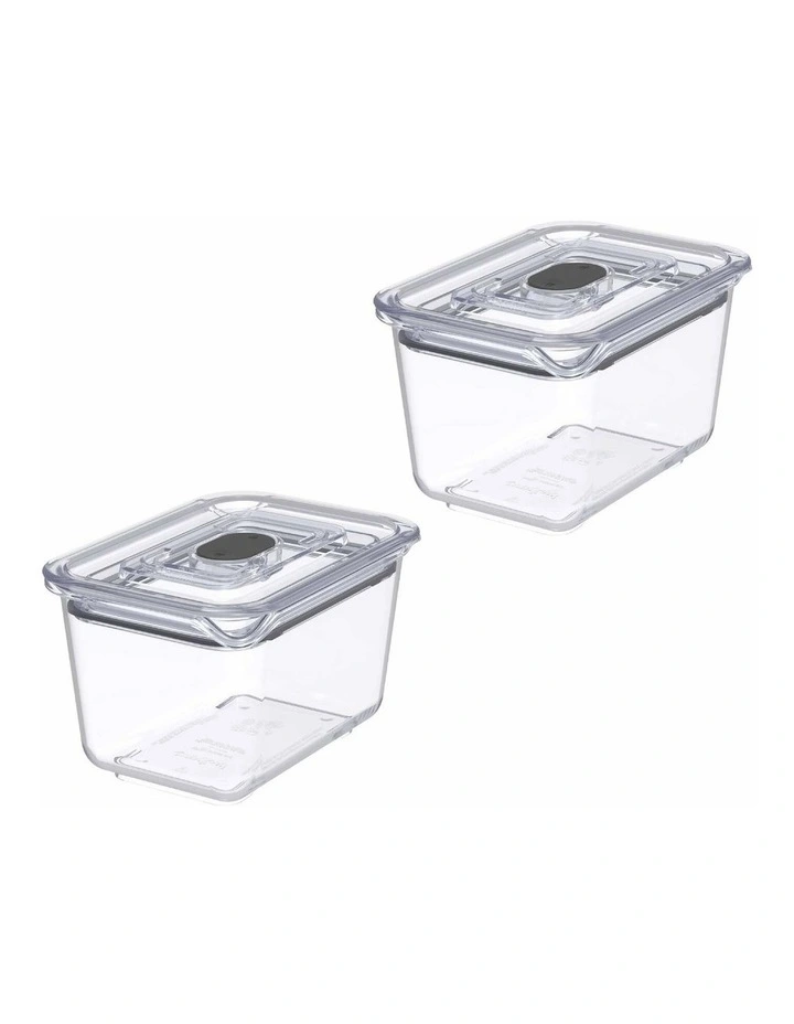 Prepara Latchlok Click Rectangular Container - 680ml - 2 Pack image 1