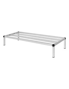 Giantz 122x51cm Aluminum Dunnage Rack Heavy Duty Kitchen Storage Platform