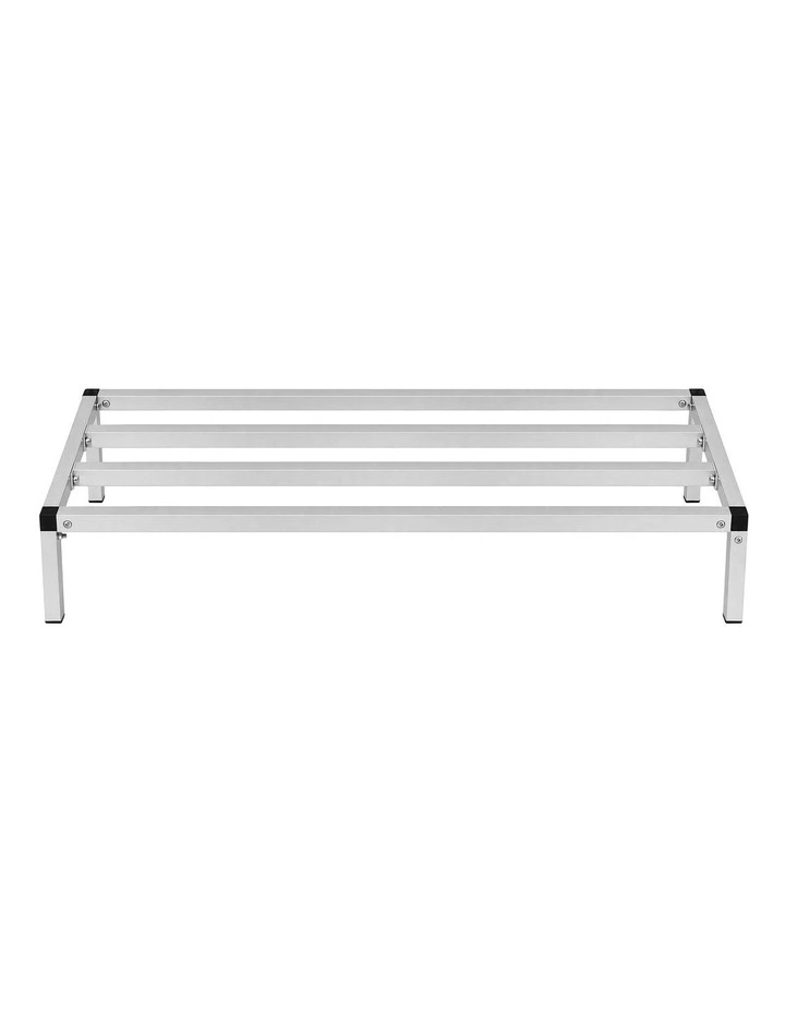 Giantz 122x51cm Aluminum Dunnage Rack Heavy Duty Kitchen Storage Platform image 3