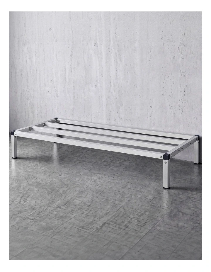 Giantz 122x51cm Aluminum Dunnage Rack Heavy Duty Kitchen Storage Platform image 6