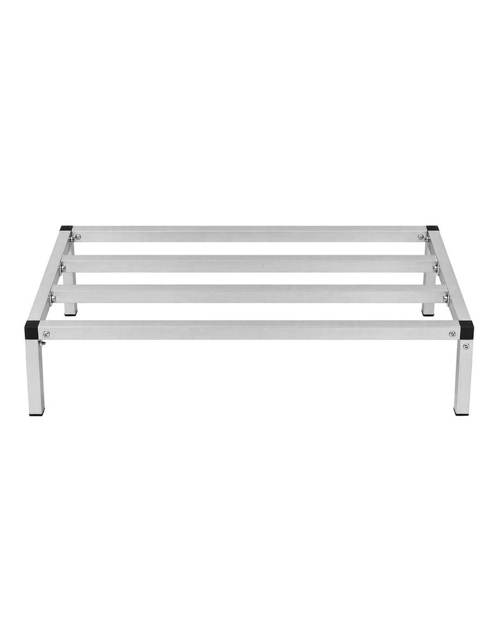 Giantz 91x51cm Aluminum Dunnage Rack Heavy Duty Kitchen Storage Platform image 3