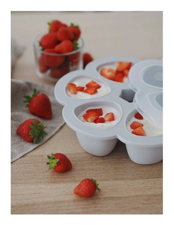 Multiportions Silicone Freezer Tray 6 x 150ml - Light Mist image 4