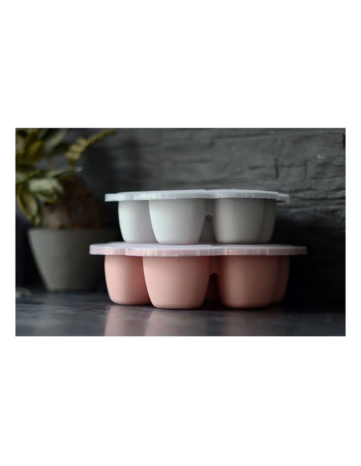 Multiportions Silicone Freezer Tray 6 x 150ml - Light Mist image 6