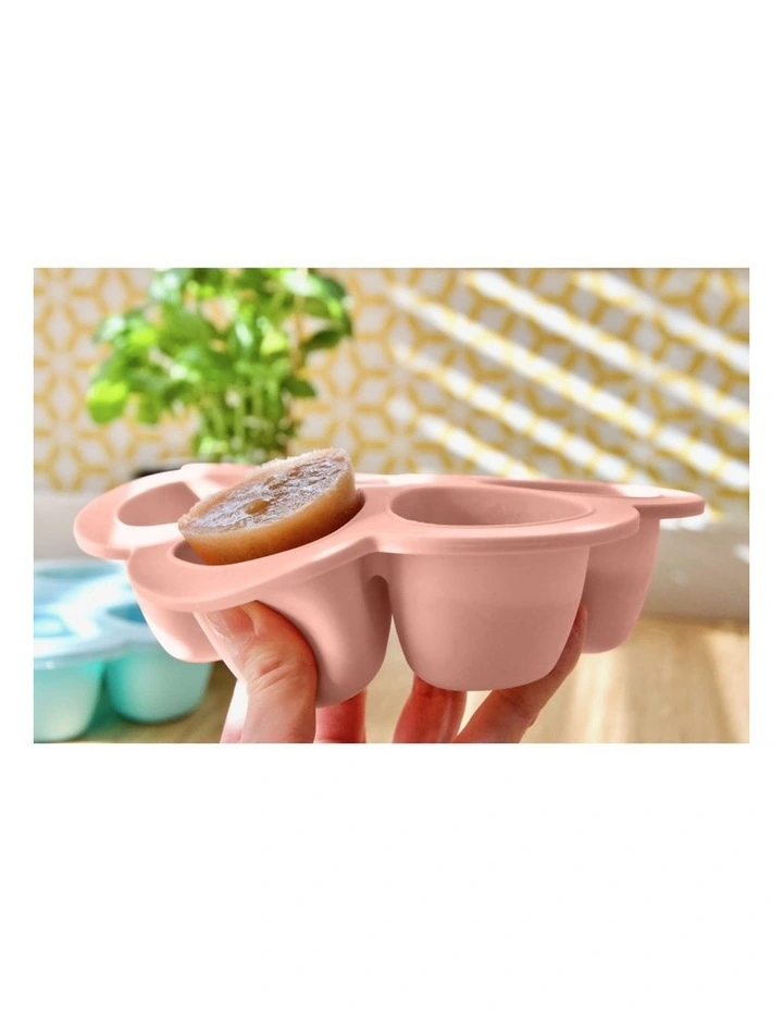 Multiportions Silicone Freezer Tray 6 x 150ml - Pink image 4