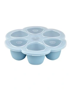 Multiportions Silicone Freezer Tray 6 x 90ml - Blue