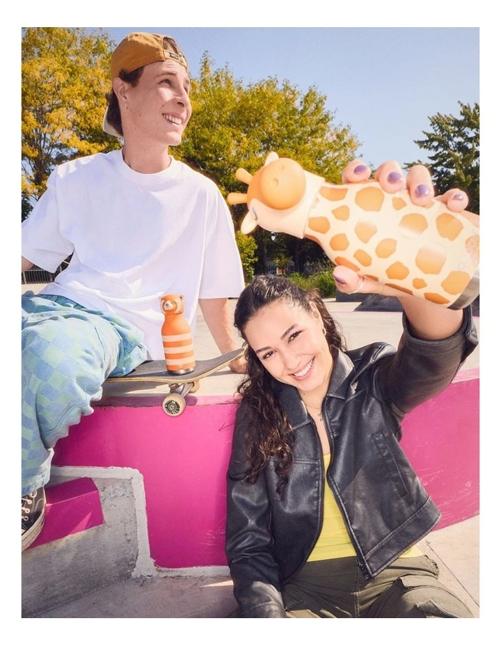 Bestie Bottle 460ml - Giraffe image 4