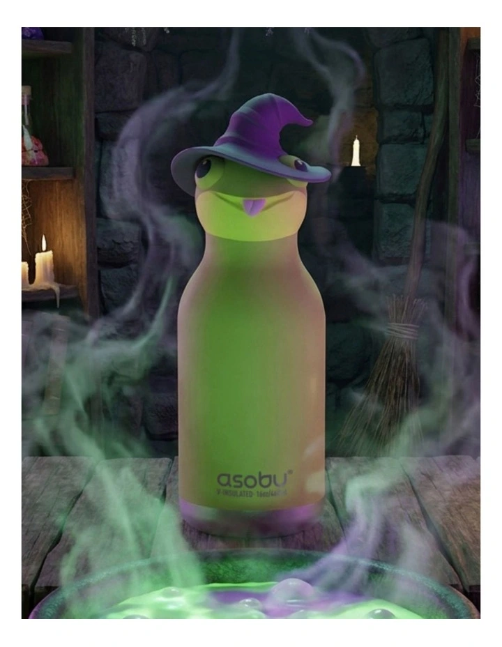 Spookie Bottle 460ml - Frog Witch image 2