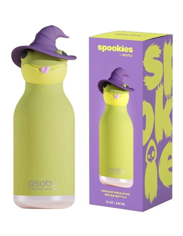 Spookie Bottle 460ml - Frog Witch image 3