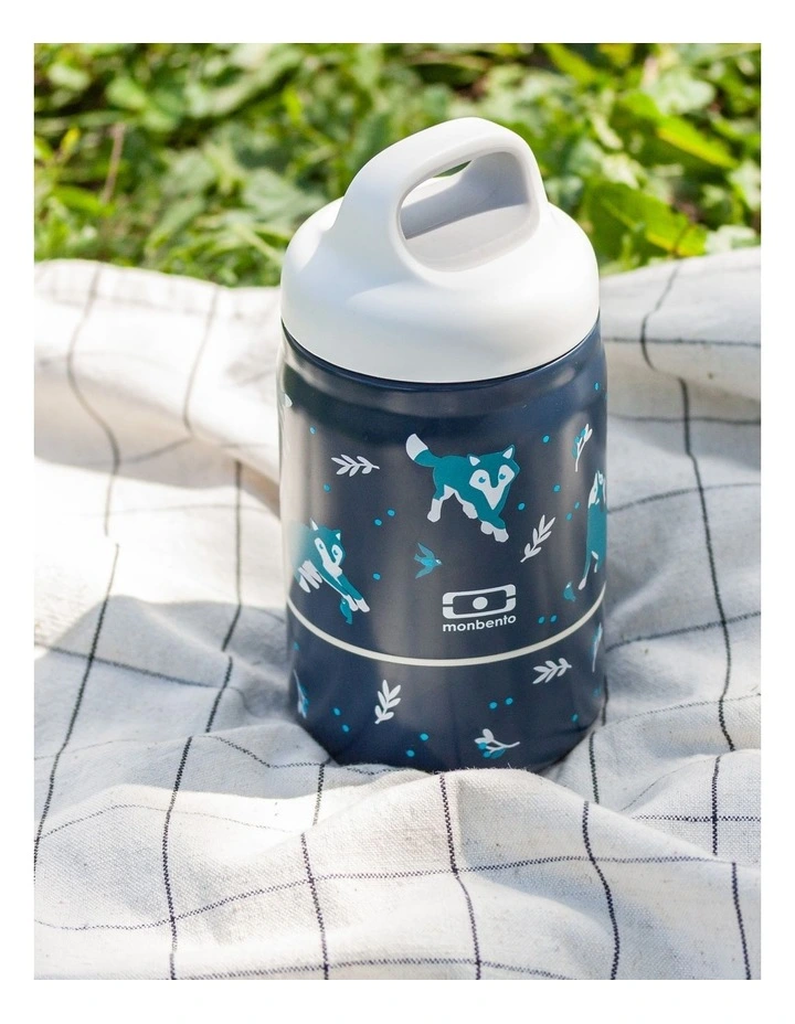Monbento Handy Kids Insulated Lunch Box with Compartments - Wolf image 4