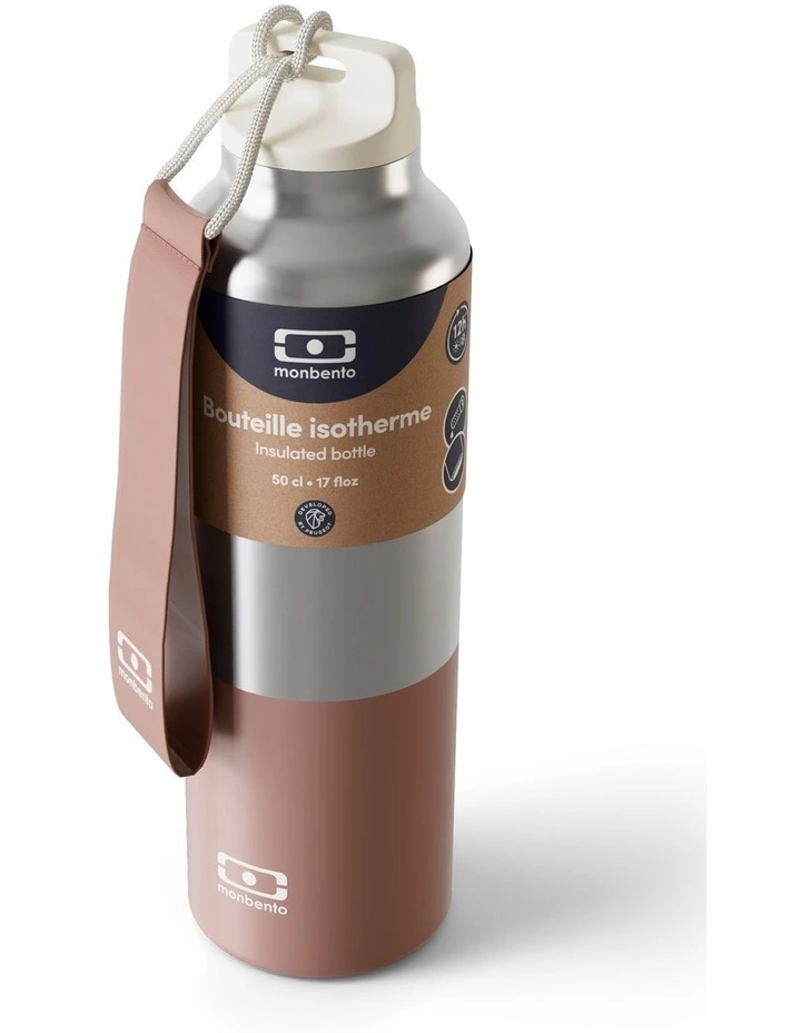 Monbento MB Steel Insulated Bottle - Rose Moka image 2