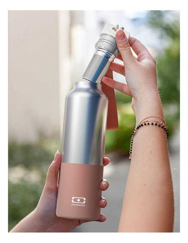 Monbento MB Steel Insulated Bottle - Rose Moka image 5