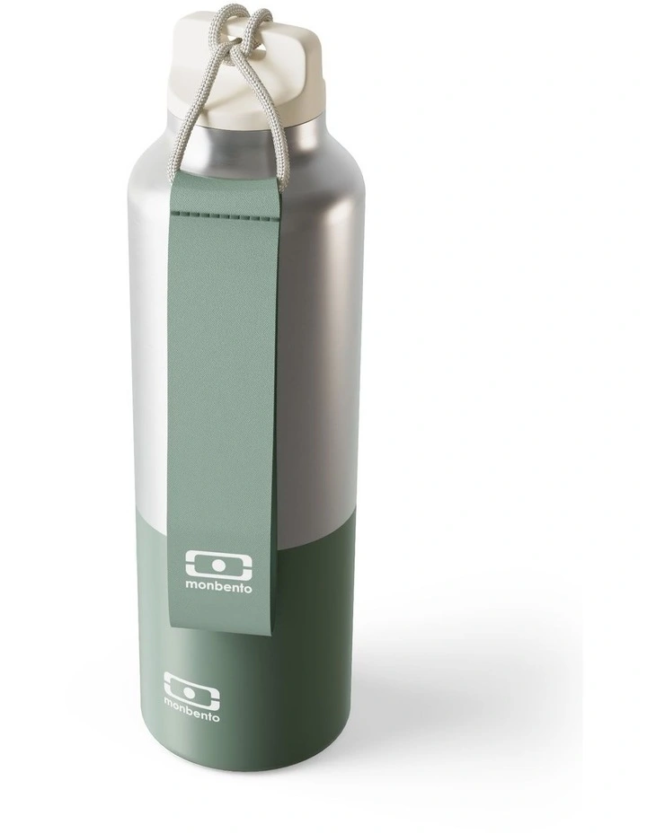 Monbento MB Steel Insulated Bottle - Green Natural image 1