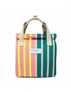 Lunch Bag Bi-colour Stripe