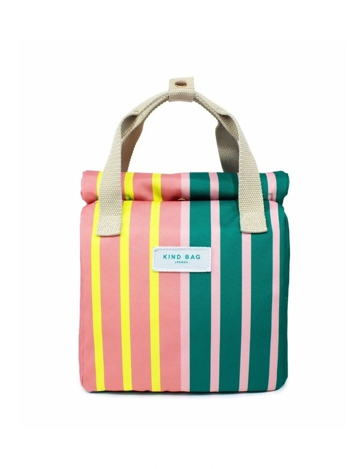 Lunch Bag Bi-colour Stripe image 1