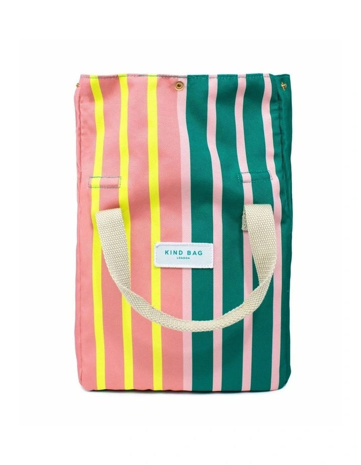 Lunch Bag Bi-colour Stripe image 4