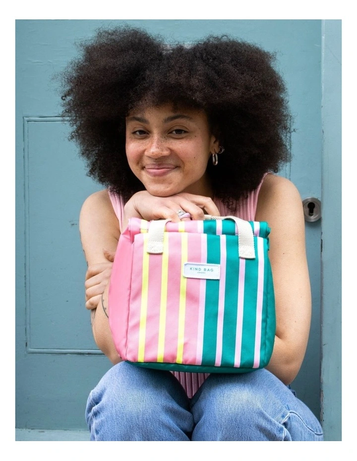 Lunch Bag Bi-colour Stripe image 6