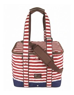 Red Insulated Picnic Bag Thermal Cooler Portable Lunch Food Tote Carry Storage Bag