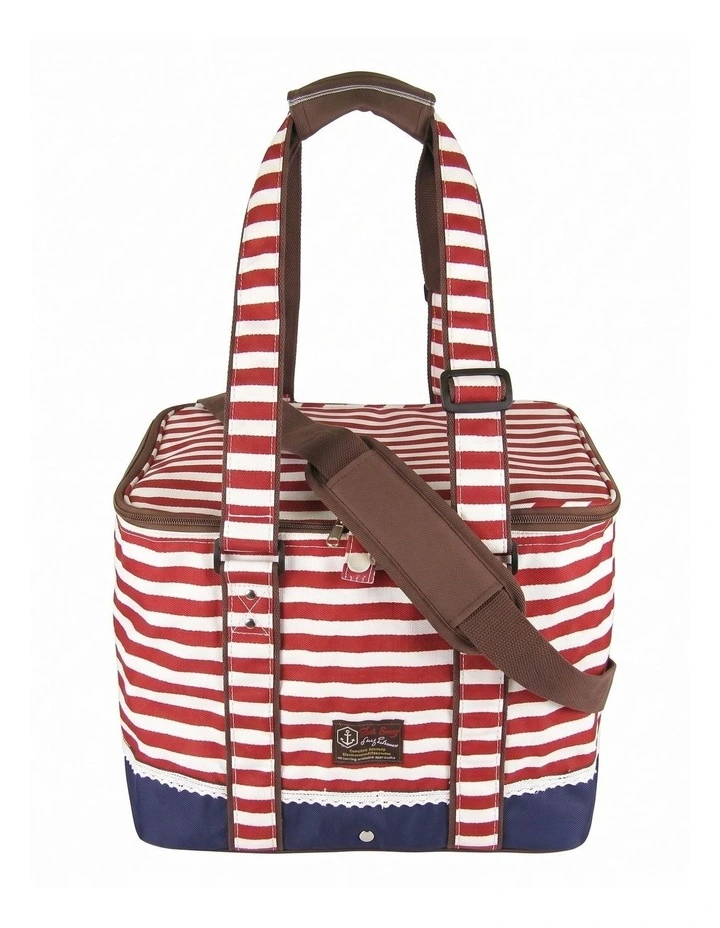 Red Insulated Picnic Bag Thermal Cooler Portable Lunch Food Tote Carry Storage Bag image 1