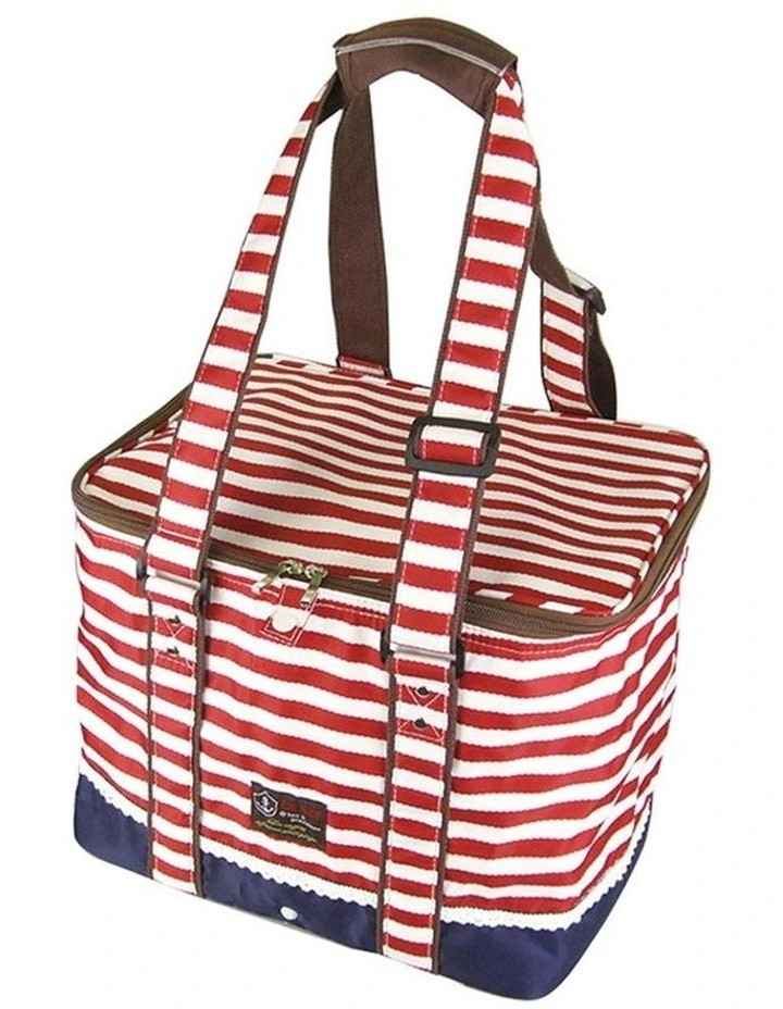 Red Insulated Picnic Bag Thermal Cooler Portable Lunch Food Tote Carry Storage Bag image 7