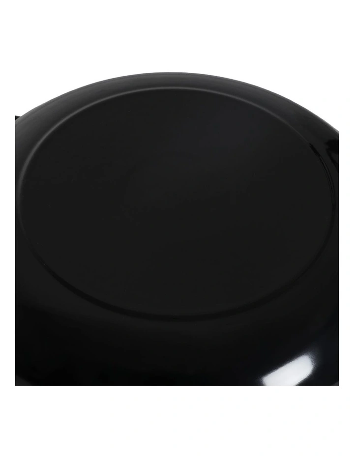 Toque Cast Iron Pot Dutch Oven Enameled Slow Cooking Bakeware Even Heat Black image 5