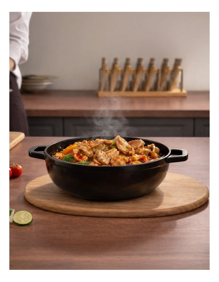 Chef Toque Image Toque Toque Cast Iron Pot Dutch Oven Enameled Slow Cooking Bakeware ...