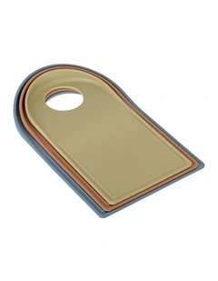 3pc Vigar Homey Chopping Kitchen Preparation Boards Cookware Set