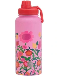 Annabel Trends Watermate Stainless Steel Bottle Flower Patch Design 950ml