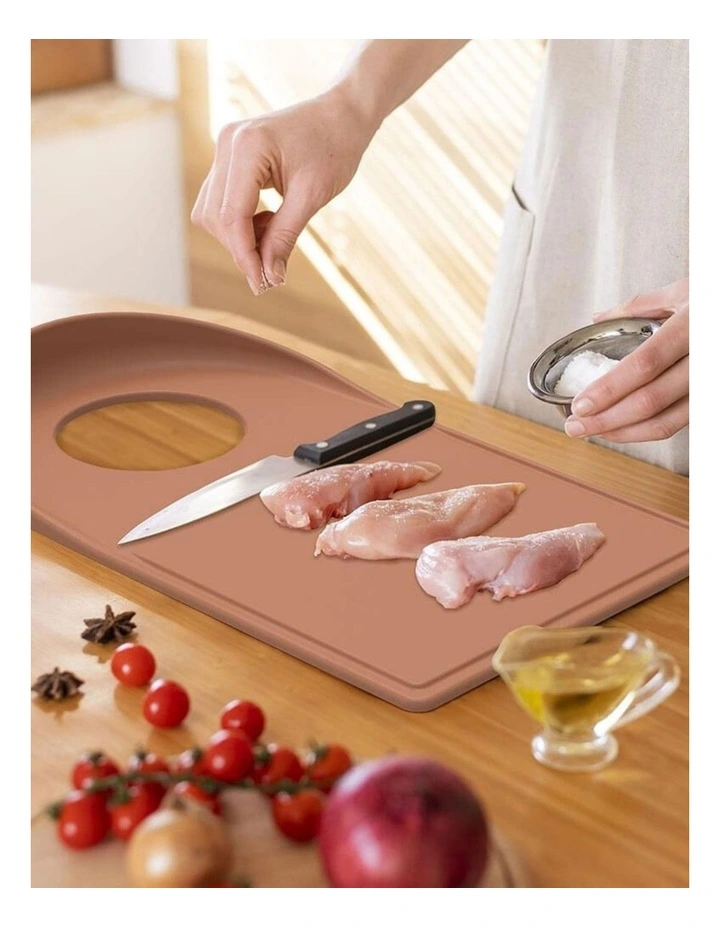 Vigar Homey Medium Chopping Kitchen Preparation Board Cookware image 3