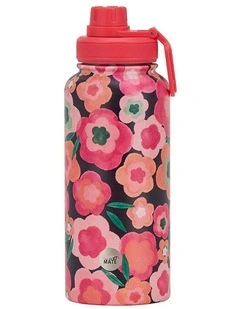 Annabel Trends Watermate Stainless Steel Bottle Midnight Blooms 950ml