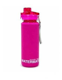 Annabel Trends Watermate Neoprene Drink Bottle Cover Pink Fit 550ml