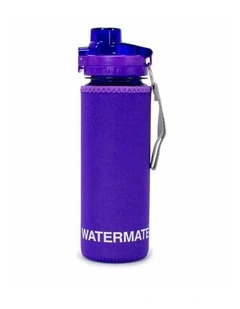 Annabel Trends Watermate Neoprene Drink Bottle Cover Purple Fit 550ml