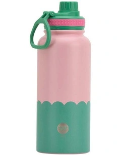 Annabel Trends Watermate Wave Stainless Steel Bottle Musk Green 1000ml
