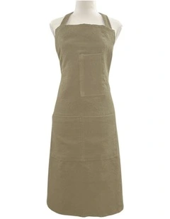 Jules Cotton Linen Apron 83x68x0.3cm Beige