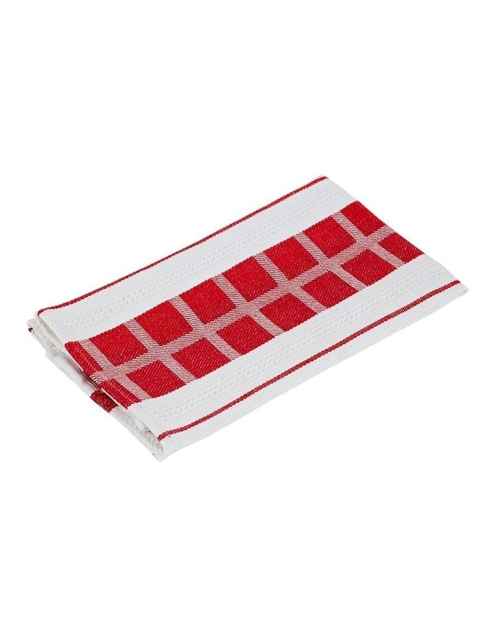 Chef Tea Towel 50x70cm Red image 1