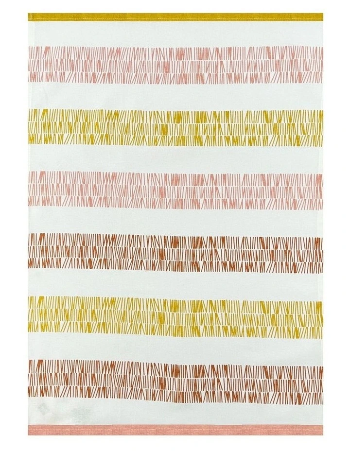 Line & Leaf Set of 20 Tea Towel 50x70x0.2cm Multi image 3