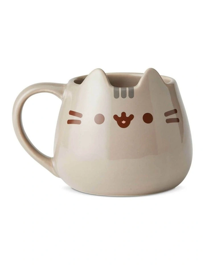 Pusheen - Large Mug Sculpted - Stoneware - Pop Culture Drinkware image 1