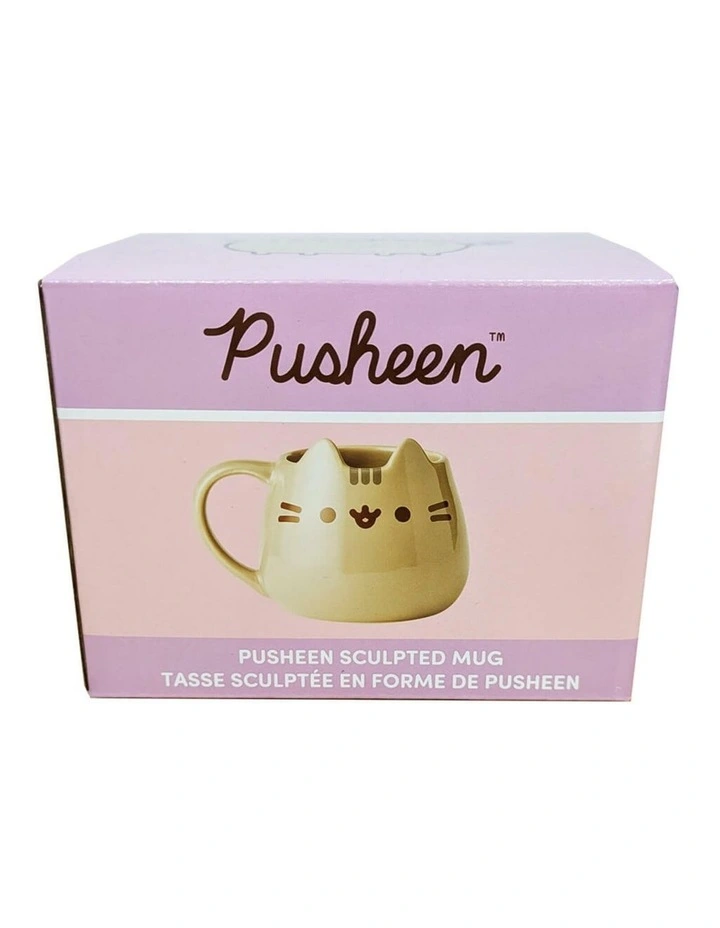 Pusheen - Large Mug Sculpted - Stoneware - Pop Culture Drinkware image 3