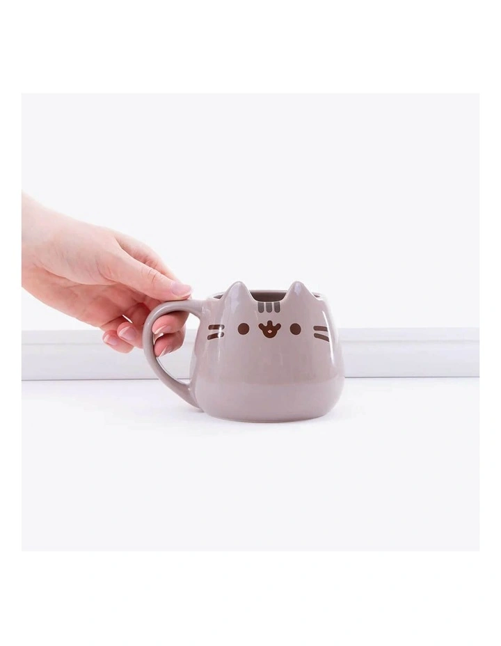 Pusheen - Large Mug Sculpted - Stoneware - Pop Culture Drinkware image 5