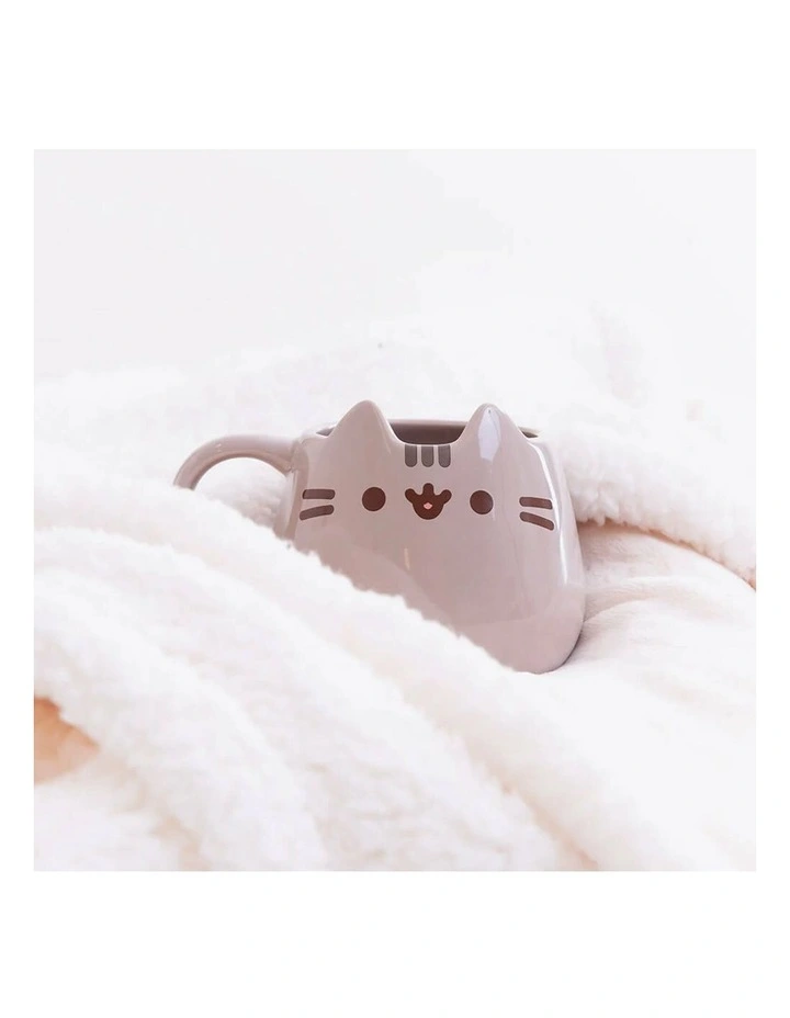 Pusheen - Large Mug Sculpted - Stoneware - Pop Culture Drinkware image 6
