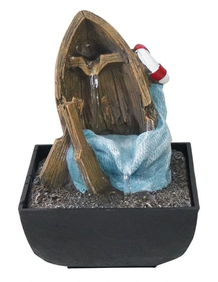 Marina Life Fountain 14x14x22cm in Multi image 1