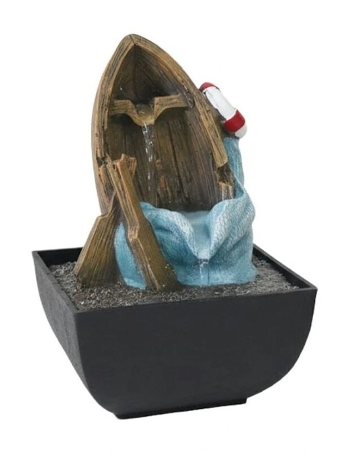 Marina Life Fountain 14x14x22cm in Multi image 3