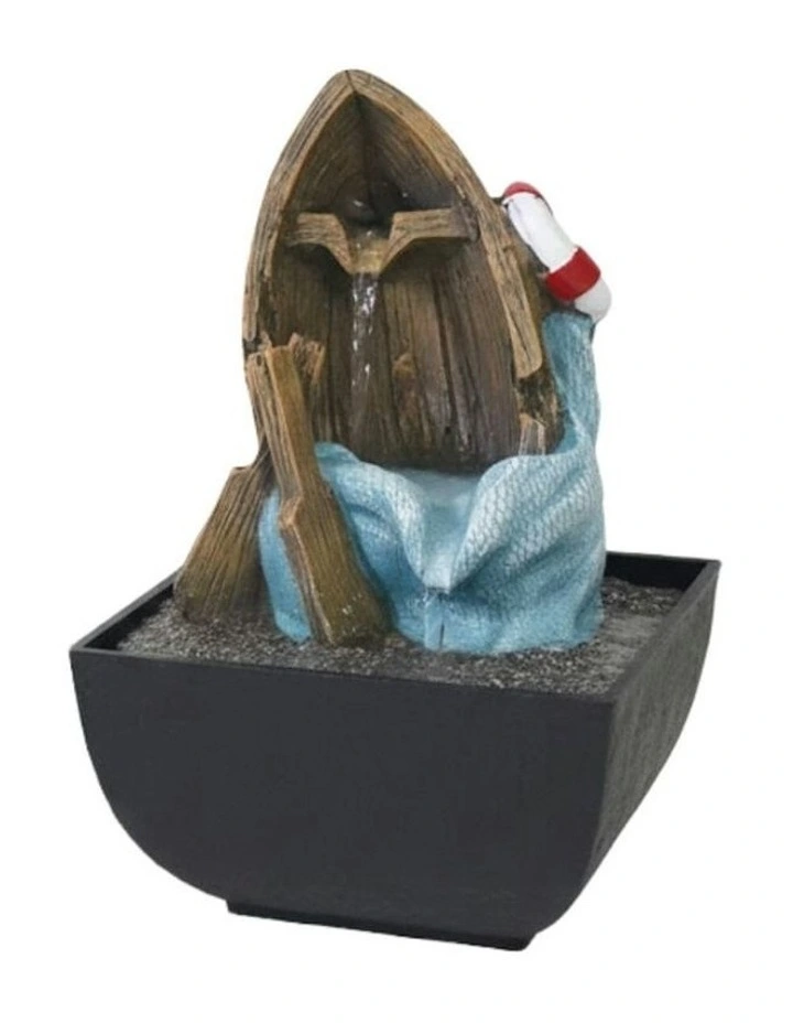 Marina Life Fountain 14x14x22cm in Multi image 4
